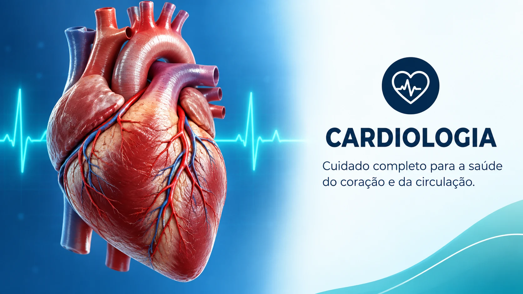 Cardiologia — Cuidado completo para a saúde do coração e da circulação.